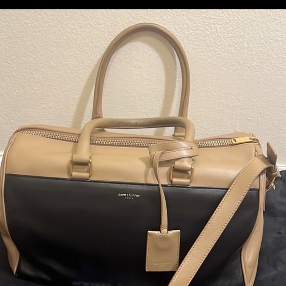 Saint Laurent two way Boston bag